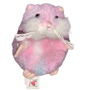 4.5" Ganz Webkinz Sweetie an Amazing Hamster pink First Edition